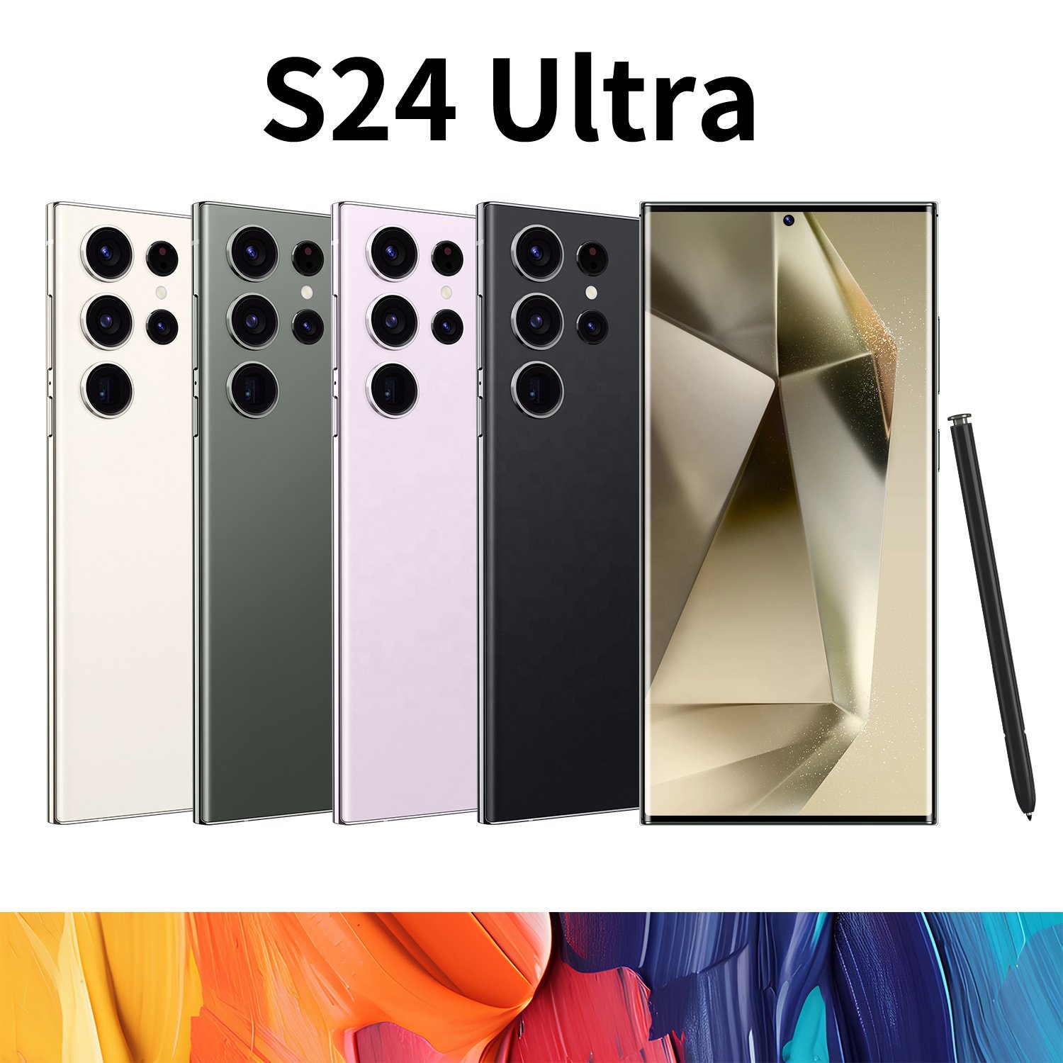 s24 ultra 7.3 inch high-definition pixel large screen Android 13 all-in-one video game wireless network low-cost mobile phone
